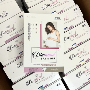 Bổ sung dinh dưỡng cho mẹ bầu Diamond EPA & DHA