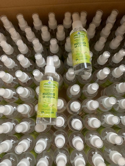 Cồn y tế Ethanol - Hương sả chanh