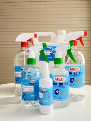 Cồn y tế sả chanh 1000ml - 70 độ