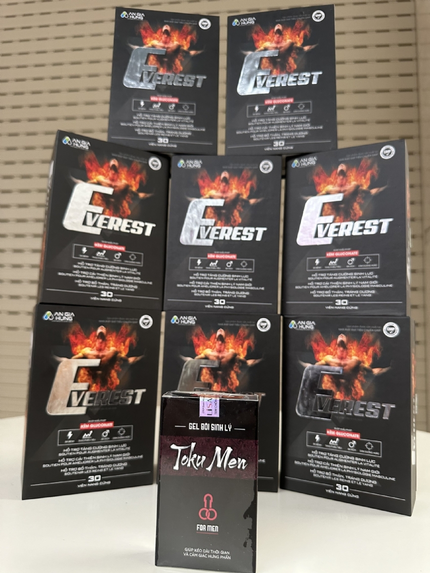 Gel Bôi Toku Men Hỗ Trợ Sinh Lý Nam - Combo Hạnh Phúc (Everest)