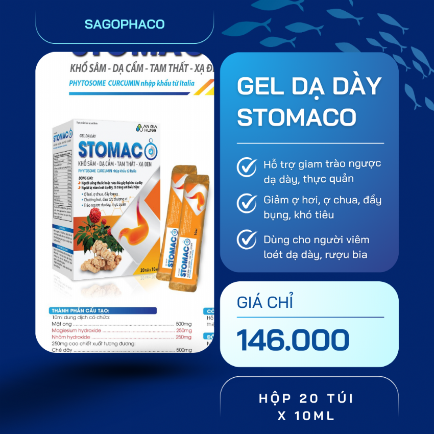 GEL DẠ DÀY STOMACO