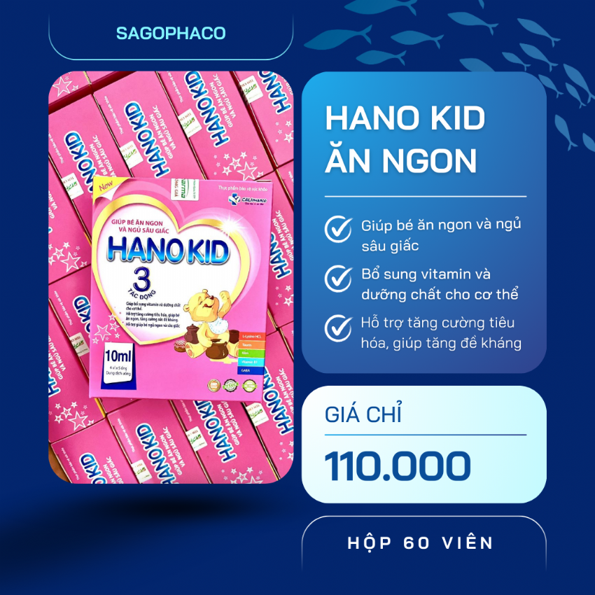 HanoKid DHA - Giải Pháp Dinh Dưỡng Hoàn Hảo Cho Trẻ Biếng Ăn Và Ngủ Không Sâu Giấc