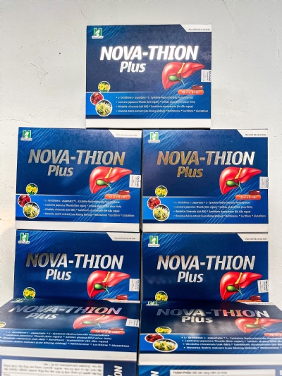 Hỗ trợ giải độc, mát gan NOVA- THION Plus