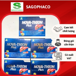 Hỗ trợ giải độc, mát gan NOVA- THION Plus