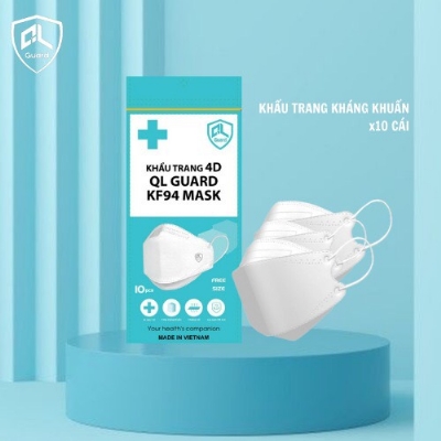 Khẩu trang 4D - KF94 QL GUARL Quang Linh