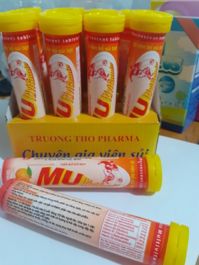 Mu Itivitamin - Viên bổ C sủi bọt