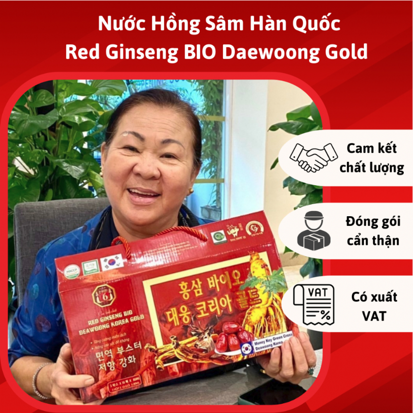 Nước Hồng Sẩm Tinh Hoa Hồng Sâm Hàn Quốc