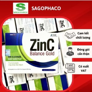 Zin C Balance Gold - Kẽm Gluconate nhập khẩu Pháp